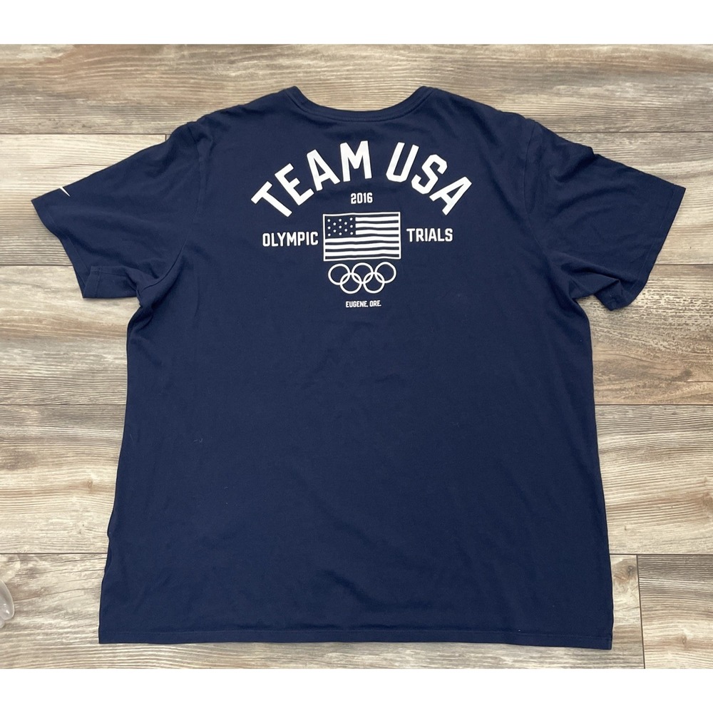 NIKE‎ TEAM USA 2016 Olympic Trials DRI-FIT Shirt XXL